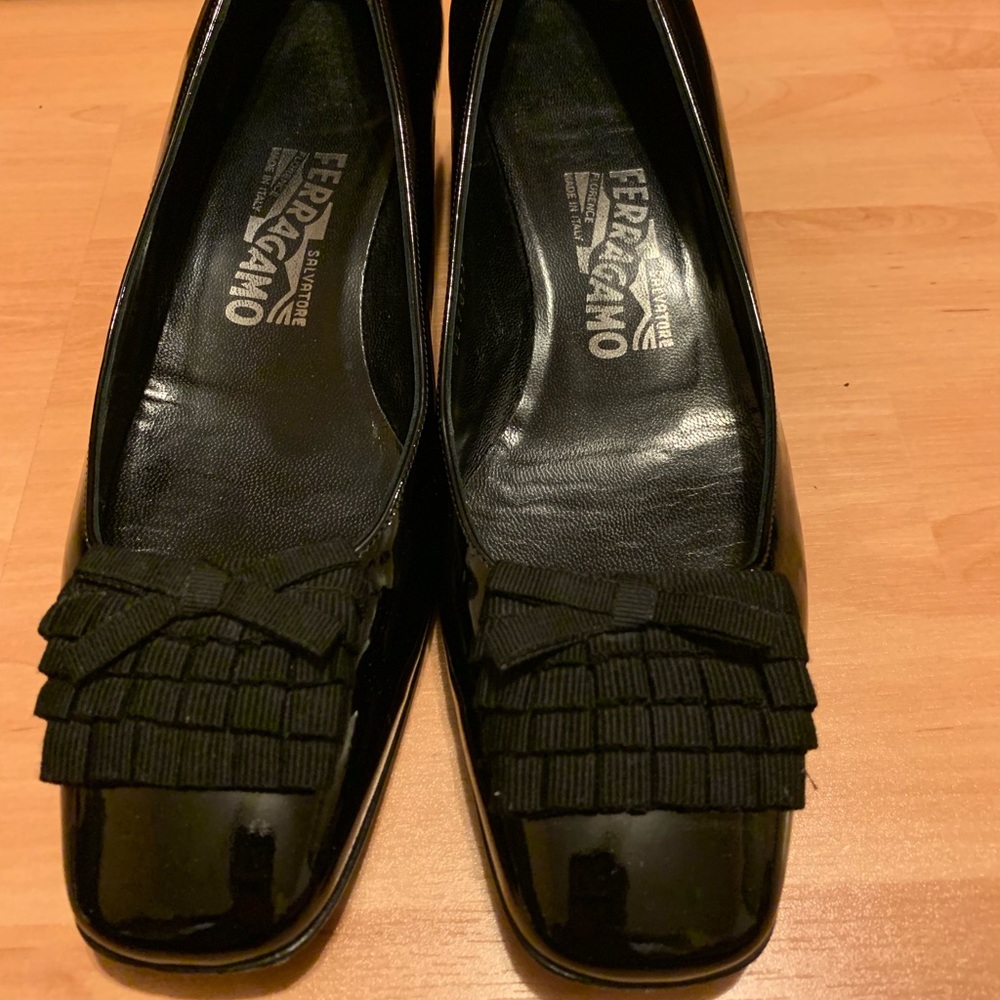 Salvatore Ferragamo kitten heels